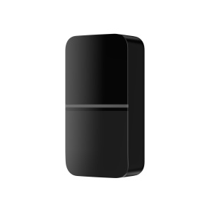 Detector miscare Hikvision DS-PD701DT18AM(black), cablat, tehnologie duala, PIR si microunde, detectie 18m, unghi 90°, anti-masking, anti-cloaking, anti-crawling, 30kg pet immunity, montaj perete interior, profesional wired