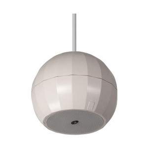 Difuzor suspendat ITC T-200DW, pentru sisteme de Public Address (PA), trepte 3.8W-7.5W-15W@100V, speaker 6inch, Max. SPL (Rated W/1M) 98dB, frequency response 100-16KHz, material carcasa ABS si grila metalica, culoare alba, dimensiuni 255 x 460mm,