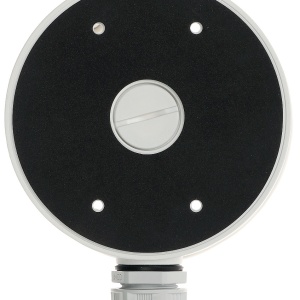 Doza de montaj HikVision DS-1280ZJ-PT6 din aliaj de aluminiu, culoare alb (Hikvision White), rezistenta la intemperii, ideala pentru gestionarea cablurilor camerelor de supraveghere, montaj pe perete sau tavan - Img 5