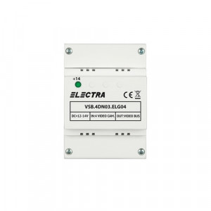 Doza Electra selectie video 4 intrari pentru HOME + URBAN G3 VSB.4DN03.ELG04