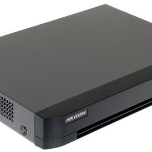 DVR AcuSense HikVision iDS-7204HTHI-M1/S(C)/4A+4/1ALM 4 canale 4K, compresie H.265 Pro+, clasificare om/vehicul deep learning, rezolutie 8MP @ 15fps, suporta 5 semnale hibrid, conectare pana la 8 camere IP, 1 HDD - Img 2