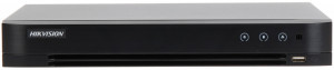 DVR HikVision AcuSense 16 canale iDS-7216HQHI-M1/FA/A, rezolutie 3K/5MP Lite, recunoastere faciala, hibrid 5 in 1 (TVI/AHD/CVI/CVBS/IP), compresie H.265 Pro+, 1 slot HDD, cautare dupa chip, analiza video - Img 2