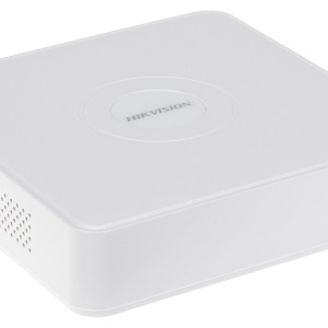 DVR HikVision Mini 1U 8 canale iDS-7108HUHI-M1/S(C), Tehnologie AcuSense Deep Learning, Rezolutie 8MP, Compresie H.265 Pro+, Motion Detection 2.0, Suporta 1 HDD SATA, Semnal 5 in 1, Pana la 16 canale IP - Img 2