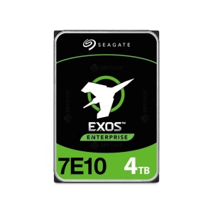 HDD intern Seagate Exos 7E10 4TB ST4000NM024B SATA III 3.5″, 7200RPM, 256MB cache, performanta server, interfata SATA 6Gb/s, senzori RV, fiabilitate ridicata, ideal pentru servere si stocare intensiva
