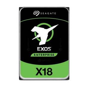 HDD intern Seagate Exos X18 16TB ST16000NM000J SATA III 3.5", 7200RPM, 256MB cache, performanta enterprise, interfata SATA 6Gb/s, senzori RV, fiabilitate ridicata, ideal pentru servere si storage intensiv
