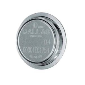iButton electronic Analog Devices DS1990A-F5+ 64-bit, 1-Wire, carcasa inox rezistenta la apa, praf, soc, citire <5ms, detectie digitala prin contact, temperaturi −40~ntact, citire <5ms, temperaturi −40°C~85°C, aplicatii control acces, inventar, tool manag