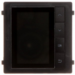 Modul afisaj LCD 3.5 inch HikVision DS-KD-DIS pentru post exterior modular, afisare agenda 2000 contacte, tastatura virtuala, protectie IP65, iluminare fundal, suport multilingv, compatibil seria DS-KD8 - Img 4