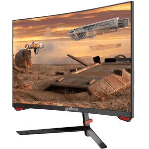Monitor Gaming Curbat 1500R Dahua DHI-LM32-E230C 31.5 inch FHD, 1920x1080, panel VA, timp raspuns 1ms, Adaptive Sync, sRGB 99%, unghi vizualizare 178 grade, design fara margini, 2x HDMI, 1x DisplayPort, culoare negru - Img 3