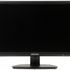 Monitor LED HikVision 24 inch DS-D5024FC, rezolutie Full HD 1080p, operare 24/7, procesare imagine 3D, intrari HDMI, VGA si BNC, iesire BNC, difuzoare incorporate, tehnologie reducere zgomot, ideal pentru supraveghere