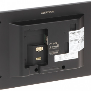 Monitor videointerfon IP HikVision DS-KH8350-WTE1, ecran IPS Touch 7 inch, Wi-Fi, Reddot Winner, rezolutie 1024x600, control lift, slot card SD, alimentare PoE/12V, design ultra-slim, compatibil Hik-Connect - Img 5