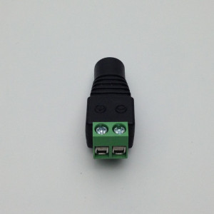 Mufa alimentare mama 2.1mm G102, conector DC jack 2.1 x 5.5mm, material PVC rezistent, tensiune maxima 36V DC, curent de lucru 4A, utilizare in sisteme de supraveghere CCTV, instalare rapida si conexiune stabila - Img 3
