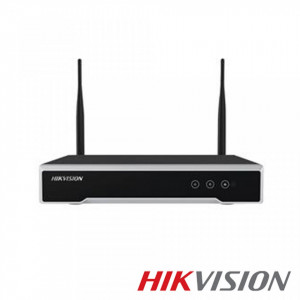 NVR IP Wi-Fi HikVision Mini 1U DS-7108NI-K1/W/M(C) 8 canale 4MP, rezolutie vizualizare 1080p, compresie H.265+, 1 slot HDD, conexiune automata wireless, gestionare Hik-Connect, design compact, ideal pentru locuinte si birouri
