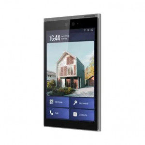 Post exterior videointerfon IP HikVision DS-KD9633-WBE6 Ultra Series, recunoastere faciala, ecran tactil 10.1-inch, sistem Android, acces Bluetooth, QR code, amprenta si PIN, camera 2MP, protectie IP65, configurare WEB - Img 2