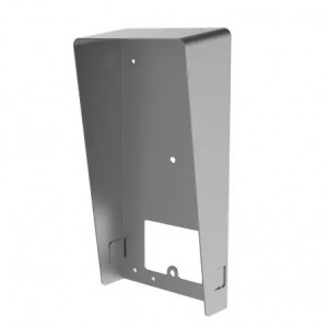 Protectie ploaie HikVision DS-KABV8113-RS/Surface pentru post exterior videointerfon seria KV8113, montaj aplicat pe suprafata, material otel galvanizat SECC, rezistenta la coroziune, design ergonomic, culoare negru - Img 2