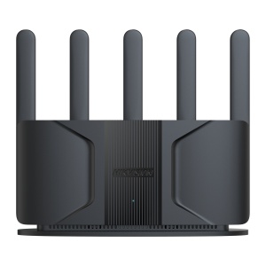 Router Wi-Fi Hikvision DS-3WR30X-V, Wi-Fi 6, 3000 Mbps, dual band 2.4/5 GHz, MU-MIMO, OFDMA, Beamforming, 1 WAN + 3 LAN Gigabit, 5 antene, MESH, parental control, VPN, WPA2-PSK