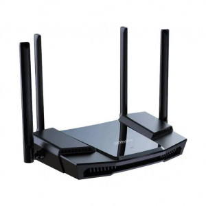 Router Wireless Dahua AX1800 DH-AX18, tehnologie Wi-Fi 6, viteza 1.8 Gbps Dual-Band, tehnologie MU-MIMO si Beamforming, securitate WPA3, control parental, retea Guest, acoperire extinsa si eficienta OFDMA