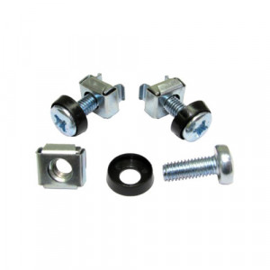 Set 100 suruburi rack ASYTECH ASY-SCR-NUT