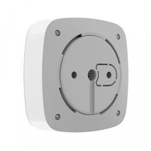 Sirena de interior wireless Ajax HomeSiren Jeweller, volum reglabil 81-105 dB, raza semnal 2000m, notificare sonora si LED, protectie anti-sabotaj, conectare LED extern, autonomie 3 ani, culoare alb - Img 2