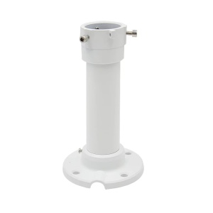 Suport de tavan tip pendul Hikvision DS-1661ZJ pentru camere PTZ, lungime brat 20cm, fabricat din aliaj de aluminiu, culoare Hikvision White, design robust pentru exterior si interior, ideal pentru montaj in spatii cu tavan inalt sau depozite - Img 2