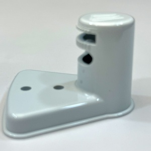 Suport montaj detector Hikvision DS-PDB-IN-Ceilingbracket, prindere pe tavan pentru senzori de interior, design anti-rasucire, permite cablare ascunsa, protectie back tamper, material rezistent, alb - Img 5