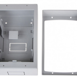 Suport montaj pe perete HikVision DS-KAB01 pentru post exterior videointerfon seria DS-KV8X02-IM, fabricat din otel inoxidabil SUS201, design ergonomic, rezistenta ridicata, instalare facila, fara izolatie - Img 3