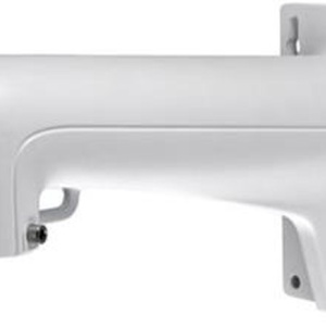 Suport stalp vertical HikVision DS-1602ZJ-P, montaj camere Speed Dome (PTZ), material aliaj aluminiu, culoare Platinum Gray, design robust pentru exterior, rezistenta la coroziune, prindere sigura cu coliere - Img 3