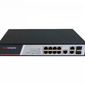 Switch HikVision 8 porturi PoE cu web interface DS-3E2310P