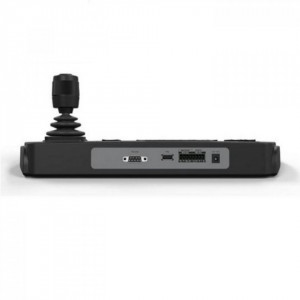 Tastatura control seriala Hikvision DS-1006KI, joystick 4 axe pentru control PTZ, interfata RS-485, compatibila cu camere NVR si DVR, ecran LCD 128x64 pixeli, butoane programabile, gestionare rapida sistem video - Img 2