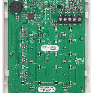 Tastatura LED verticala Paradox K10V, afisare 10 zone si 2 partitii, functie StayD, compatibila Spectra SP si Magellan, 1 intrare zona, 7 butoane actiune rapida, indicatoare stare armare, montaj vertical - Img 3