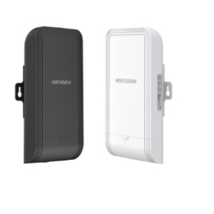 Wireless Bridge 2.4 GHz Hikvision DS‑3WF0EC‑2NT, 300 Mbps 802.11n pentru legatura wireless pana la 500 m, antene 7 dBi 2×2 MIMO integrate, management topologie vizualizat si tehnologie alarma in timp real