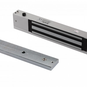 Yala electromagnetica HikVision Magnetic Lock 280kg DS-K4H258, forta retinere 280kg, alimentare 12V/24V DC, indicator LED status, compatibila usi lemn/sticla/metal/anti-incendiu, materiale rezistente la abraziune