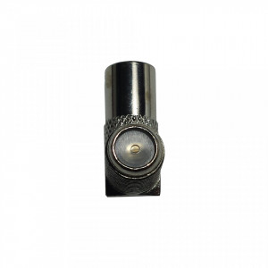 Adaptor coaxial 90 grade Mekpro MK043-FTV90, conector F mama la TV tata, constructie metalica robusta, ideal pentru spatii inguste in spatele televizoarelor, conexiune stabila, transfer semnal fara interferente - Img 3