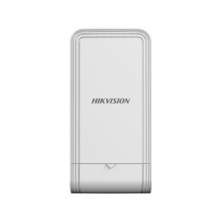 Bridge wireless outdoor HikVision DS‑3WF02C‑5AC/OV3, 867 Mbps 5 GHz, 2×Gigabit RJ45, transmisie pana la 5 km, antena directionala CPE, management robust pentru retele exterior, dimensiuni 92×187×58 mm, greutate 0.307 kg