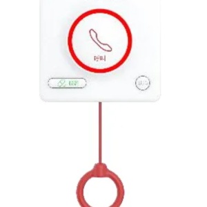 Buton apelare medicala Hikvision DS-KHH6020, modul fizic retea cablata cu Linux, memorie 8MB+128MB, 4 intrari alarma, RJ45, alimentare DC12V/PoE, consum ≤4W, protectie IPX5, temperatura −10°C~50°C, umiditate 10%–90%, dimensiuni 86×86 mm