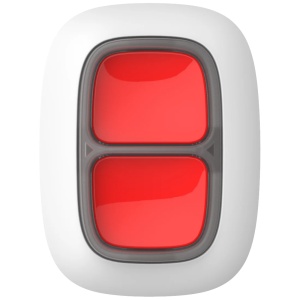 Buton panica dublu smart wireless ALB Ajax DoubleButton(W)