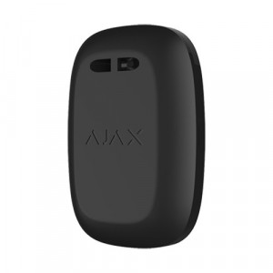 Buton panica si automatizare wireless Ajax Button Jeweller, protectie la apasare accidentala (dubla/lunga), distanta 1300m, IP55, control scenarii smart home, criptare AES, autonomie baterie pana la 5 ani, negru - Img 3