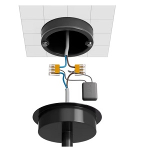 Bypass pentru intrerupator AJAX Dimmer 55, accesoriu de optimizare functionare, reduce puterea minima aplicabila, elimina palpairea LED, permite conectare becuri sub 8 VA, alimentare 230 V 50 Hz, dimensiuni compacte 31×24×11 mm, fire - Img 2