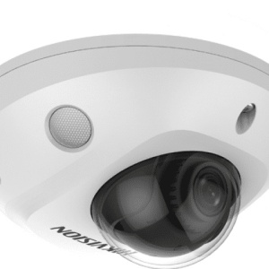 Camera HikVision IP 2MP ColorVu cu microfon incorporat Fixed Mini Dome DS-2CD2527G2-LS(C) - Img 2