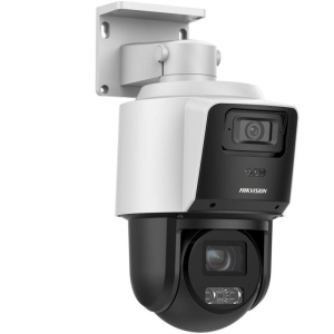 Camera IP HikVision PTZ 2MP+2MP DS‑2SE3C210MWG‑E/12, lentile 2.8 mm și 5.76‑57.6 mm motorizată, zoom optic 10x, digital 16x, IR 80 m (PTZ), IR+white 30 m (bullet), WDR 120 dB, 3D DNR, BLC/HLC, defog, microSD 512 GB, IP66 - Img 3