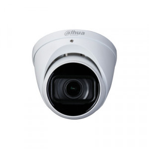 Camera supraveghere analogica Dahua Dome 2MP DH-HAC-HDW1231T-Z-A-2712, Tehnologie Starlight, Lentila varifocala motorizata, Zoom optic, Night Vision IR 60m, Microfon incorporat, Protectie IP67, Carcasa metalica