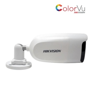 Camera supraveghere analogica HikVision bullet 5MP DS-2CE12HFT-F(2.8mm) ColorVu, imagini color 24/7, lumina alba calda 40m, WDR 130dB, 3D DNR, protectie IP67, 4 in 1 (TVI/AHD/CVI/CVBS), carcasa metalica, rezolutie 5MP - Img 3