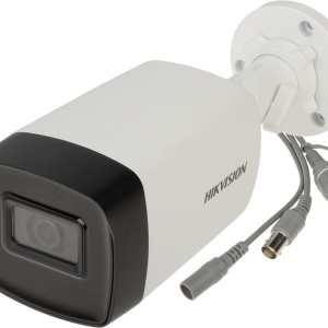 Camera supraveghere analogica HikVision Bullet 5MP DS-2CE17H0T-IT5F(3.6mm)(C), tehnologie 4 in 1 (TVI/AHD/CVI/CVBS), iluminare IR distanta pana la 80m, lentila fixa 3.6mm, protectie IP67, senzor performant, design robust - Img 3