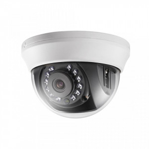 Camera supraveghere analogica HikVision Dome 2MP DS-2CE56D0T-IRMMF(2.8mm), tehnologie 4 in 1 TVI/AHD/CVI/CVBS, iluminare Smart IR distanta 20m, lentila fixa, utilizare interior - Img 2