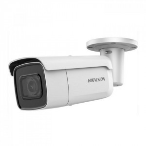 Camera supraveghere IP Bullet 4 MP HikVision DS-2CD2646G2T-IZS(2.8-12mm), lentila varifocala motorizata 2.8-12mm, AcuSense filtrare alarme false, DarkFighter, infrarosu 60m, WDR 120dB, IP67, IK10, audio si alarma, card SD
