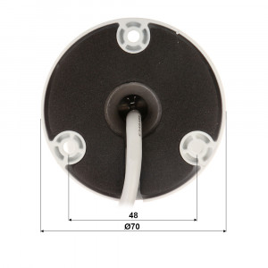 Camera supraveghere IP Dahua bullet 4MP IPC-HFW3449E-AS-LED-0280B(2.8mm) Full-color WizSense, Warm LED 30m, 1/2.7” CMOS, WDR 120dB, 3D DNR, protectie IP67, slot card microSD 256GB, microfon incorporat, SMD Plus, PoE - Img 3