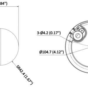 Camera supraveghere IP Dome 4MP Hikvision DS-2CD2146G2H-ISU(2.8mm)(eF), tehnologie DarkFighter, AcuSense (filtrare om/vehicul), WDR 120dB, microfon incorporat, slot card, IP67, IK10, compresie H.265+, protectie la intemperii - Img 7