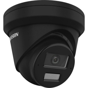 Camera supraveghere IP Hikvision bullet 4 MP DS‑2CD3343G2‑ISU(2.8mm)(Black), imagini de inalta calitate, compresie H.265+, WDR 120 dB, clasificare persoane si vehicule AI, microfon incorporat pentru audio, protectie la apa si praf IP67, ONVIF, design robu - Img 2