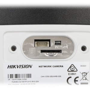 Camera supraveghere IP Hikvision Bullet 8MP DS-2CD2T83G2-4I(4mm), tehnologie AcuSense, rezolutie 4K Ultra HD, iluminare IR 80m, compresie H.265+, slot card microSD, alimentare PoE, protectie exterior IP67, WDR 120dB - Img 7