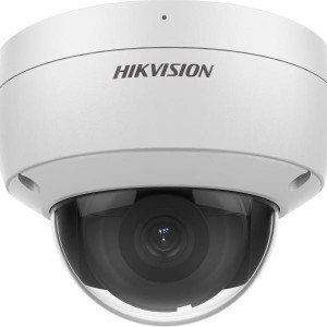 Camera supraveghere IP HikVision Dome 4MP DS-2CD2146G2-ISU(2.8mm)(C), AcuSense, DarkFighter, microfon incorporat, WDR 120dB, interfata Alarma/Audio, protectie IK10 si IP67, H.265+, clasificare om/vehicul