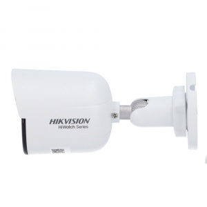 Camera supraveghere IP HikVision HiWatch bullet 4MP HWI-B149HA ColorVu, imagini color 24/7, detectie persoane si vehicule MD 2.0, lumina alba 30m, H.265+, protectie IP67, lentila 2.8mm, Digital WDR - Img 1